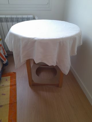 Mesa camilla redonda 70cm