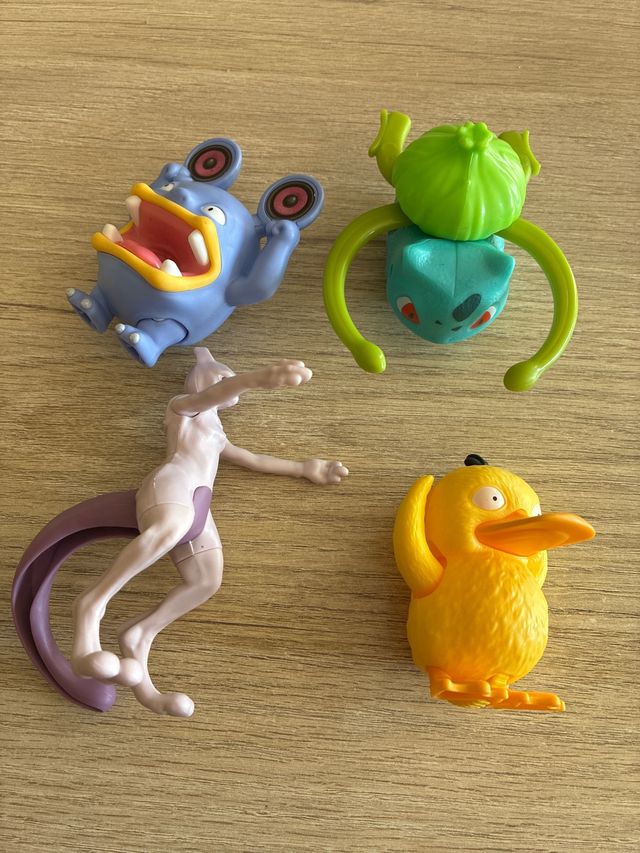 4 personaggi di Pokémon Burger King