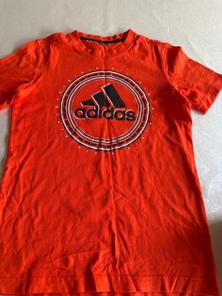 Camiseta Adidas Niño - Naranja