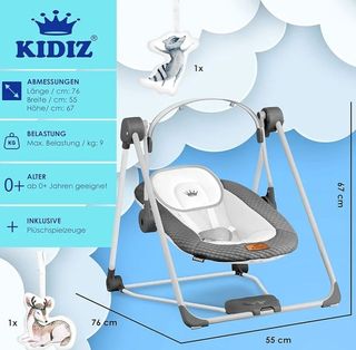 Columpio Bebé 5 Velocidades - Kidiz