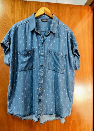 Camisa tejana Yesicki azul