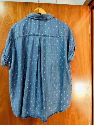 Camisa tejana Yesicki azul