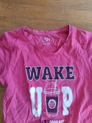 Pijama niña LSN rosa - Talla 12 años