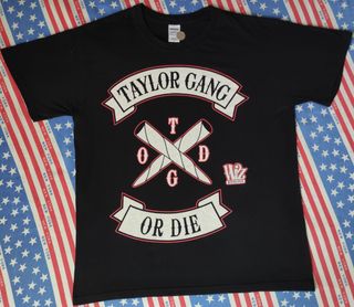 Wiz Khalifa Taylor Gang T Shirt Vintage 00s 