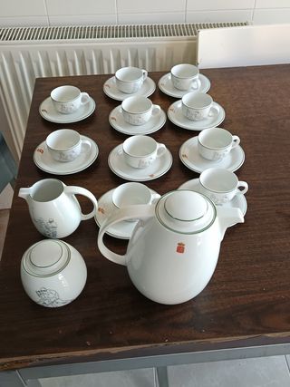 Vajilla porcelana Navarra - 12 piezas