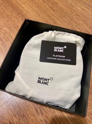 Cinturón Montblanc Piel Negro