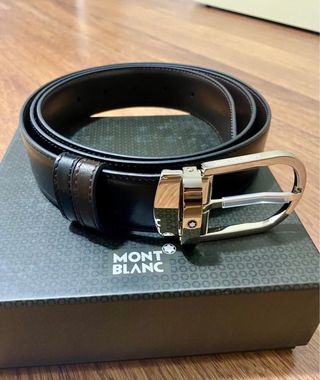 Cinturón Montblanc Piel Negro