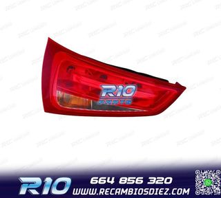 PILOTO IZQ PARA AUDI A1 SPORTBACK 10-14 BLANCO ROJO
