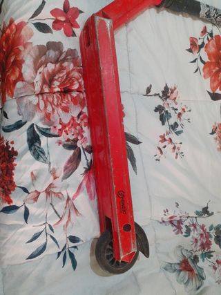 Patinete Oxelo rojo 