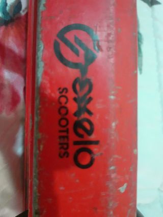 Patinete Oxelo rojo 