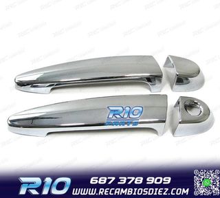 CARCASA TIRADOR PUERTA BMW E92 E93 1ER E81 E82 E88 CROMO