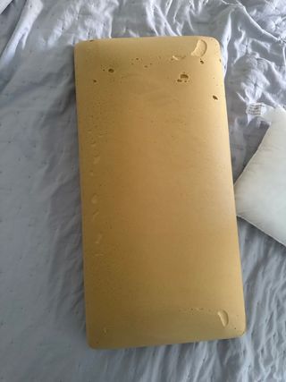 Almohada viscoelástica beige