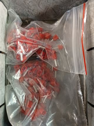 Punteras aisladas cables eléctricos