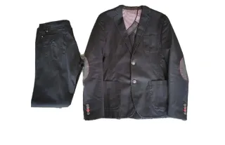Completo uomo giacca + pantalone – Taglia 48 – Blu