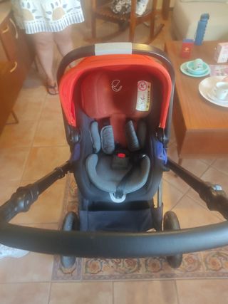 Trio carro Jane Muum Rojo