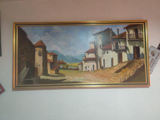Cuadro paisaje italiano 140 de largo 70 de ancho
