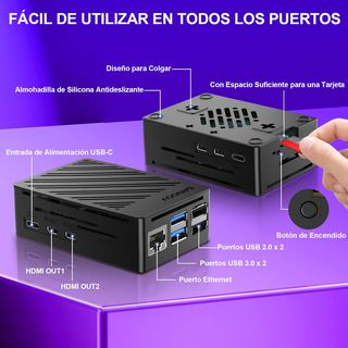 Raspberry Pi 5 16GB Kit 64GB Edition
