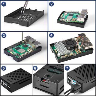Raspberry Pi 5 16GB Kit 64GB Edition