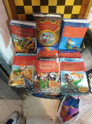 LIBROS DE GERONIMO STILTON