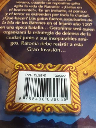 LIBROS DE GERONIMO STILTON
