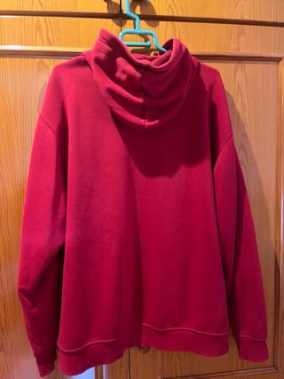 Sudadera Jordan roja talla L