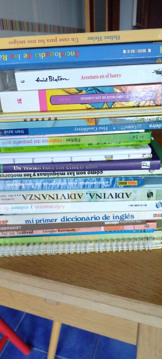 Se regalan estos libros