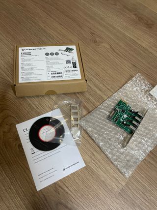Tarjeta PCI-expres 4 USB 3.0