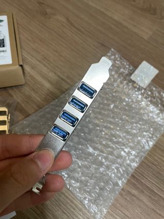 Tarjeta PCI-expres 4 USB 3.0
