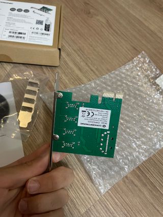 Tarjeta PCI-expres 4 USB 3.0
