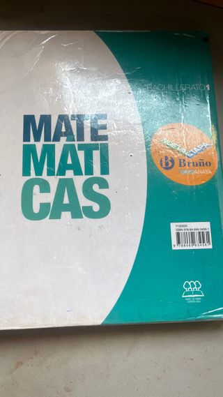 Matemáticas 1 Bachillerato Nueva etapa Bruño Ed...