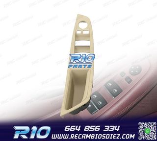 MOLDURA BOTONERA PARA BMW F10 F11 PANEL PUERTA BEIGE