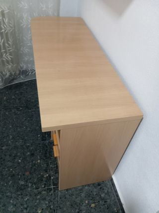 Mesa escritorio madera - beige