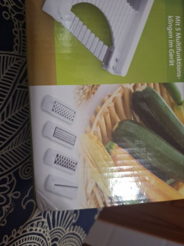 Cortador de verduras 5 cuchillas