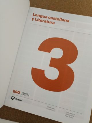 Lengua castellana y Literatura por tareas 3 ESO...