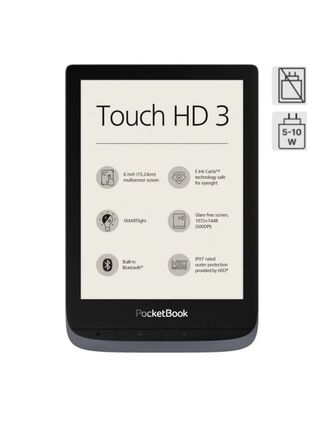 PocketBook Touch HD 3 - 6" Gris Libro electronico