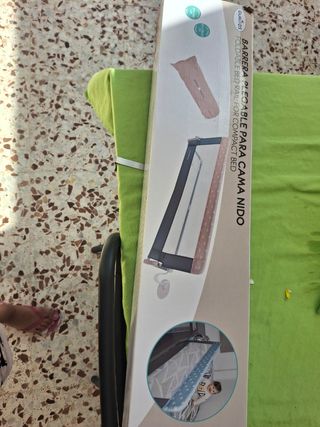 Barrera cama bebé - Protector cuna