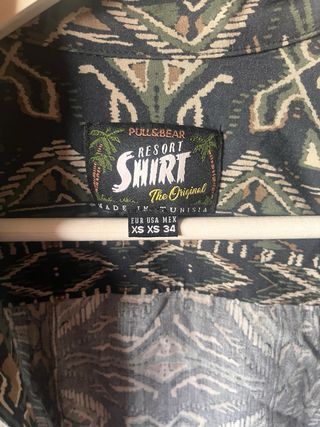 Camisa hawaiana XS