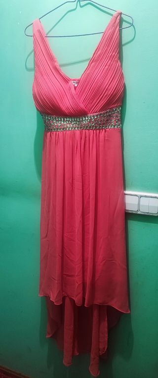 Vestido Charms Paris Coral