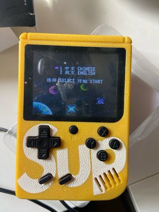 Gameboy Sup Plus Amarillo