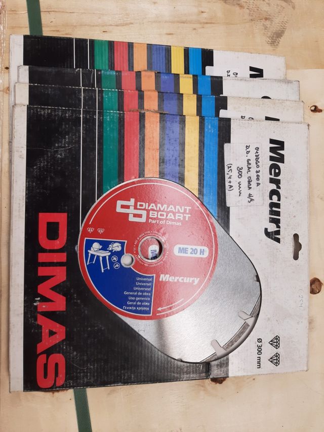 4 dischi 300 diamantati Mercury ME 20 H