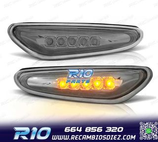 INTERMITENTES LATERALES LED BMW 01-05 CRISTAL CLARO CROMADO