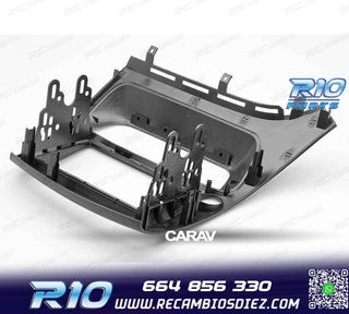 MARCO NEGRO RADIO 2-DIN PARA HONDA CIVIC HATCHBACK 06-11
