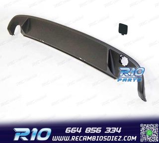 DIFUSOR VOLKSWAGEN VW GOLF 6 LOOK GTI 08-12 + TAPA GANCHO DE