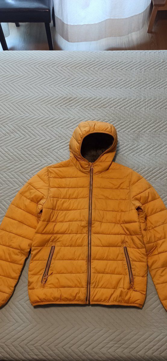 Chaqueta acolchada amarilla talla niño 13/14 años