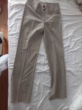Pantalón Lefties mujer - beige/marrón