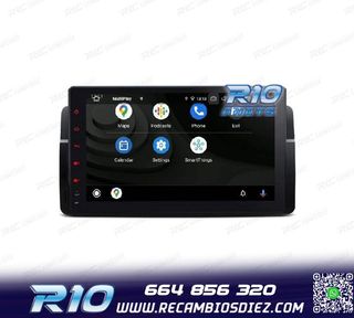 RADIO GPS ANDROID 13 PARA BMW E46 SERIE 3