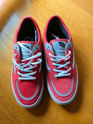 Zapatillas Vans rojas Rowley