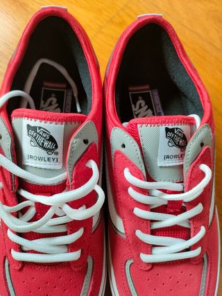 Zapatillas Vans rojas Rowley
