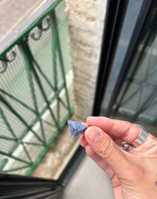 Colgante Dumortierita azul