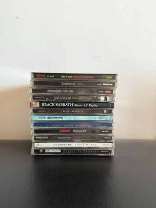 12 CDs Rock, Metal, Grunge, Soul